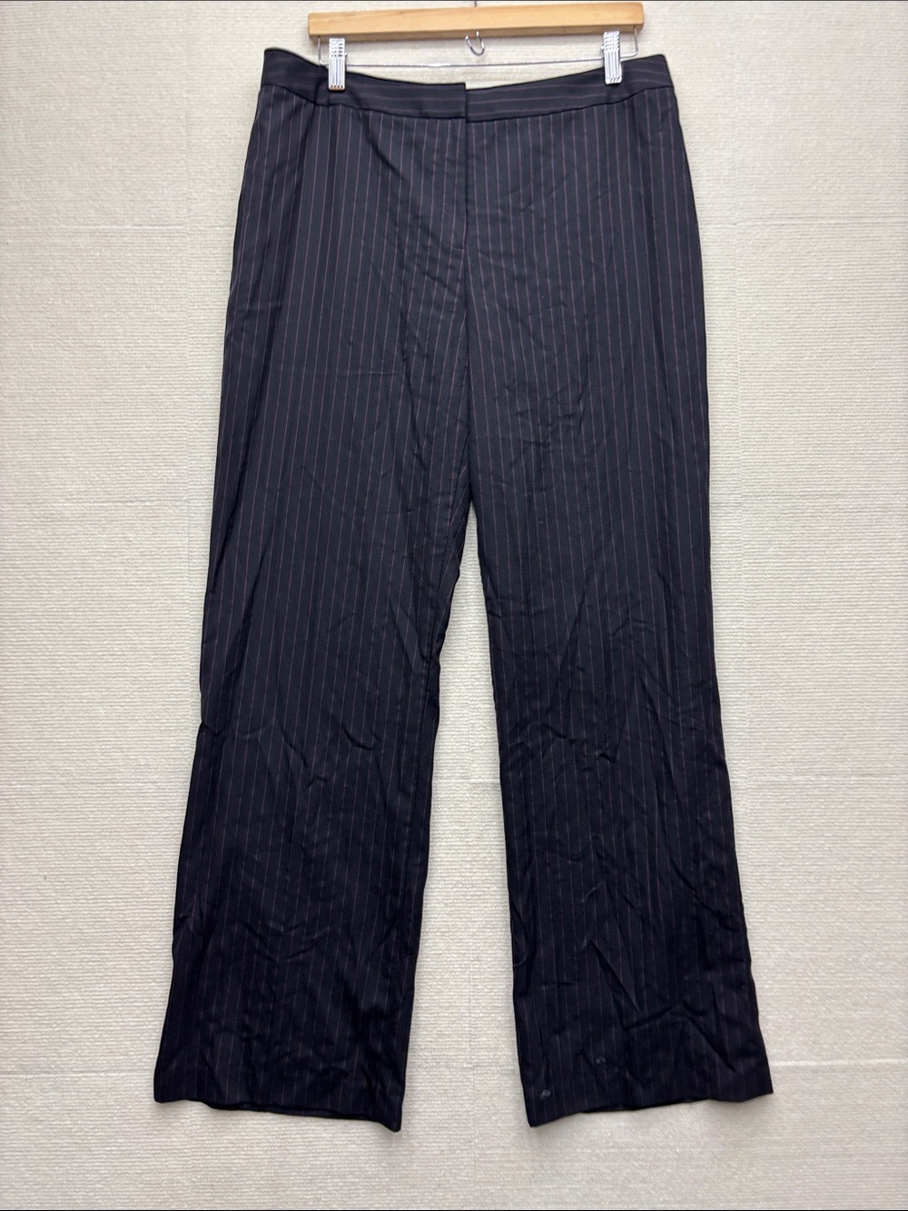 Lafayette 148 | 14 Black Pinstripe Dress Pants